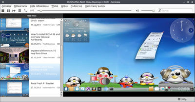 RUSSIAN LINUX Rosa Desktop r4 KDE - Minitube.png